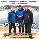 2a Prova del 46è Campionat d’Embarcació Fondejada - Sant Feliu de Guíxols (01-02-2025)