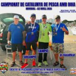2a Fase – Campionat de Catalunya de pesca amb boia – Individual/Alt Nivell – 20-06-26 – L'Hospitalet de l'Infant